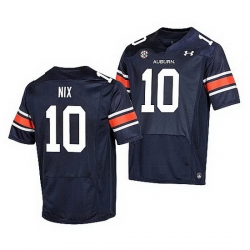 Auburn Tigers Bo Nix Navy Premier Men'S Jersey