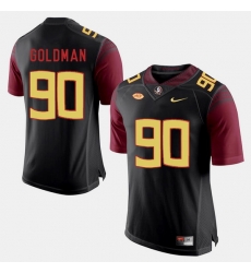 Florida State Seminoles Eddie Goldman College Football Black Jersey