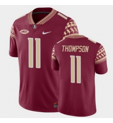 Men Florida State Seminoles Warren Thompson Game Garnet College Football Jersey