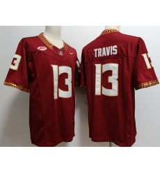 Men Women Youth Florida State Seminoles #13 Jordan Travis Red 2023 F U S E Stitched Limited NCAA Jersey