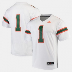 Men Miami Hurricanes 2017 Special Games White Jersey