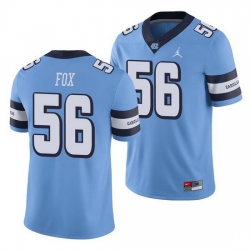 North Carolina Tar Heels Tomari Fox Carolina Blue College Football Men'S Jersey