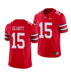 Ohio State Buckeyes Ezekiel Elliott Scarlet College Football Men'S Jersey