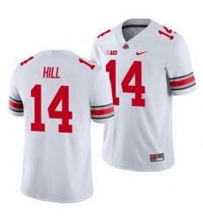 Ohio State Buckeyes K.J. Hill White College Football Men'S Jersey