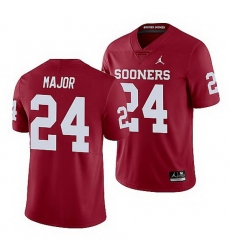 Oklahoma Sooners Marcus Major Crimson Limited Men'S Jersey