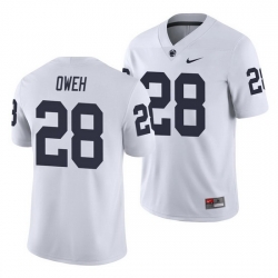 penn state nittany lions jayson oweh white game men's jersey