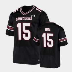 Men South Carolina Gamecocks Collin Hill Replica Black Football Jersey