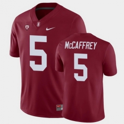 Men Stanford Cardinal Christian Mccaffrey College Football Cardinal Game Jersey