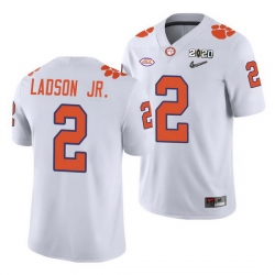 Clemson Tigers Frank Ladson Jr. White College Football Men'S Jersey