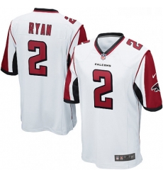 Youth Nike Atlanta Falcons 2 Matt Ryan Game White NFL Jersey