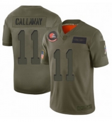 Youth Cleveland Browns 11 Antonio Callaway Limited Camo 2019 Salute to Service Football Jersey