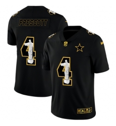 Cowboys 4 Dak Prescott Black Jesus Faith Edition Limited Jersey