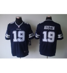 Nike Dallas Cowboys 19 Miles Austin Blue LIMITED NFL Jersey