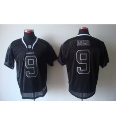 Nike Dallas Cowboys 9 Tony Romo Black Elite Lights Out NFL Jersey