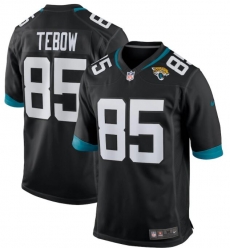 Men Jacksonville Jaguars Tim Tebow Nike Black Alternate Game Jersey