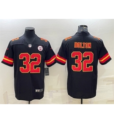 Men Kansas City Chiefs 32 Nick Bolton Black Vapor Untouchable Limited Stitched Football Jersey