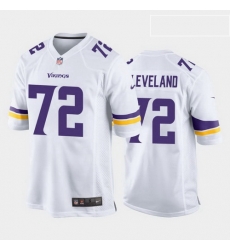 men ezra cleveland minnesota vikings white game jersey