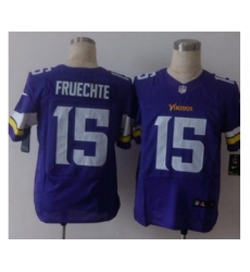 nike nfl jerseys minnesota vikings 15 fruechte purple[Elite][fruechte]