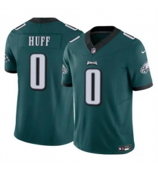 Men Philadelphia Eagles 0 Bryce Huff Green 2024 F U S E Vapor Untouchable Limited Stitched Football Jersey