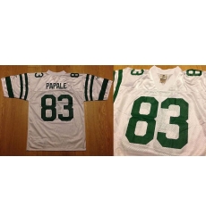 Men Reebok Vince Papale Eagles #83 White jersey