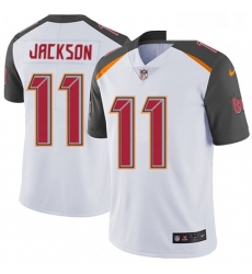 Mens Nike Tampa Bay Buccaneers 11 DeSean Jackson White Vapor Untouchable Limited Player NFL Jersey