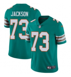 Nike Dolphins 73 Austin Jackson Aqua Green Alternate Men Stitched NFL Vapor Untouchable Limited Jersey