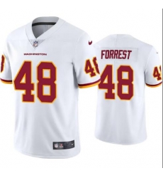 Men's Nike Darrick Forrest 48 Washington Football White Vapor Limited Jersey