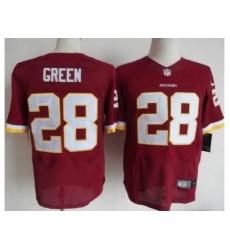 Nike Washington Redskins 28 Darrell Green Red Elite NFL Jersey