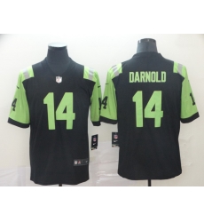 Nike Jets 14 Sam Darnold Black City Edition Vapor Untouchable Limited Jersey