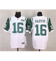 Nike New York Jets 16 Percy Harvin white Elite NFL Jersey