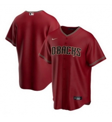 Men Arizona Diamondbacks Blank Red Cool Base Stitched Baseball Jersey