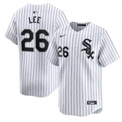 Men Chicago White Sox 26 Korey Lee White 2024 Home Limited Stitched Baseball Jersey