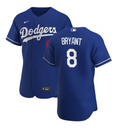 Nike Dodgers 8 Kobe Bryant Blue Flexbase Jersey