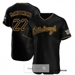 Men Nike Pittsburgh Pirates Andrew McCutchen #22 Black Flexbase Stitched Jersey