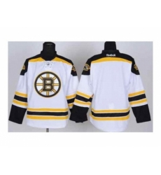 NHL Jerseys Boston Bruins Blank White Jerseys