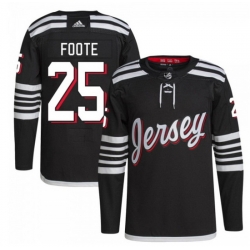 Men New Jersey Devils 25 Nolan Foote 2021 22 Black Stitched Jerse