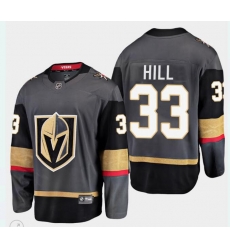 Vegas Golden Knights Adin Hill #33 Black 2022-23 Home Stitched Jersey