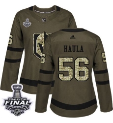 womens erik haula vegas golden knights jersey green adidas 56 nhl 2018 stanley cup final authentic salute to service