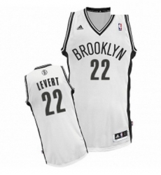 Youth Adidas Brooklyn Nets 22 Caris LeVert Swingman White Home NBA Jersey