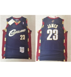 Cavaliers 23 Lebron James Black 2003 04 Hardwood Classics Jersey