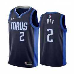 Men Dallas Mavericks 2 Tyler Bey Navy NBA Swingman 2020 21 Earned Edition Jersey