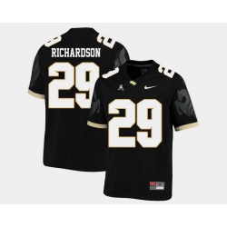 Men Ucf Knights Cordarrian Richardson Black College Football Aac Jersey