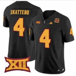 Men Arizona State Skattebo Black Stitched NCAA Jersey