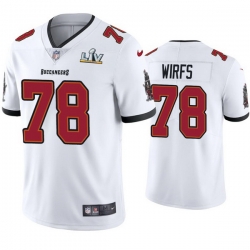 Men Tristan Wirfs Buccaneers White Super Bowl Lv Vapor Limited Jersey