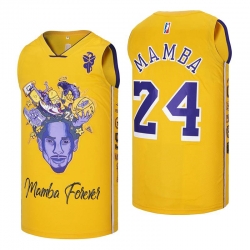 Kobe Bryant Lakers Throwback Jersey 8 24 8-24