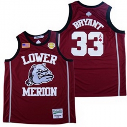 Lower Merion Kobe Bryant 24 High ScHool Jersey 33 8