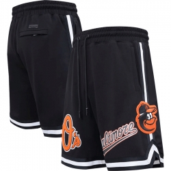 Men Baltimore Orioles Black Shorts