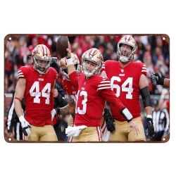 San Francisco 49ers Aluminum Sign Brock Purdy 002