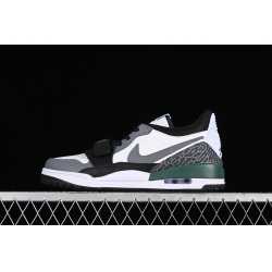 AIR JORDAN LEGACY AJ312 LOW WHITE BLACK COOL GREY OXIDIZED GREEN