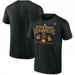 Men Los Angeles Dodgers Black 2024 World Series Champions Big  26 Tall Parade T Shirt